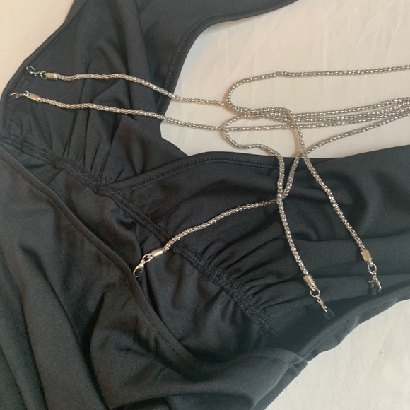 SHEIN backless sexy mini dress with chain back size small - Picture 15 of 15